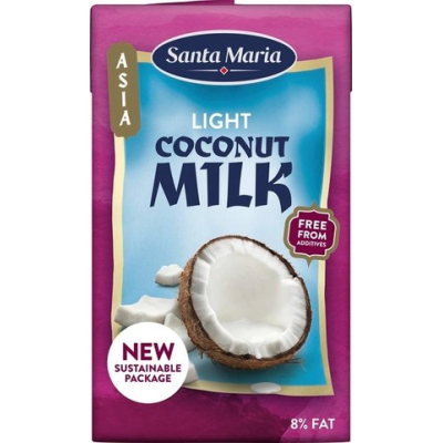 Кокосовое молоко нежирное Santa Maria Milk Light 250мл