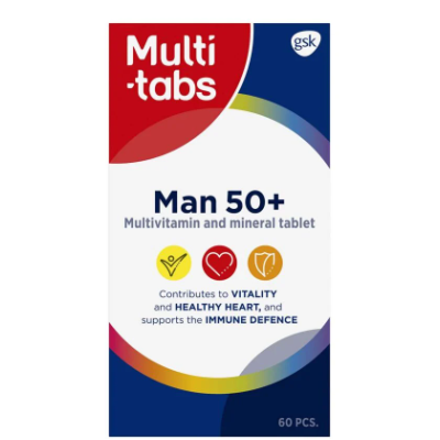 Витамины для мужчин Multi-tabs Man 50+ 60 шт