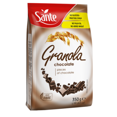 Хрустящие мюсли с темным шоколадом SANTE Granola 350г