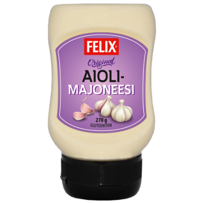 Майонез со вкусом чеснока Felix Aioli majoneesi 270г