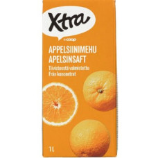 Сок апельсиновый Xtra APPELSIINIMEHU 1л