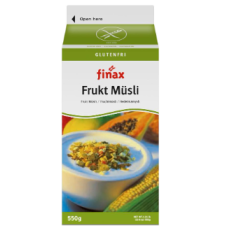 Мюсли Finax Frukt Musli безглютеновые фруктовые 550г