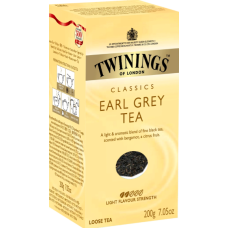 Черный чай со вкусом бергамота Twinings Эрл Грей 200г