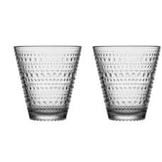 Набор стаканов для питья Iittala Kastehelmi 30cl прозрачный 2шт