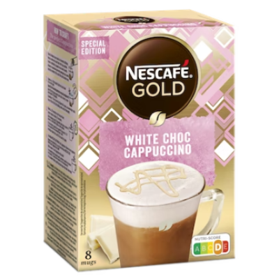 Растворимый кофе Nescafe Gold White Choc Cappuccino 120 г