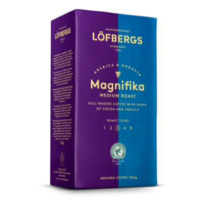 Молотый кофе Lofbergs Magnifika 500г