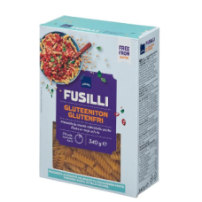 Паста Rainbow Fusilli из кукурузы и риса без глютена 340 г