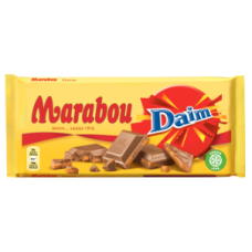 Плиточный шоколад Marabou Daim 200г