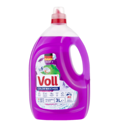 Жидкий стиральный порошок VOLL Color Washing gel 3л