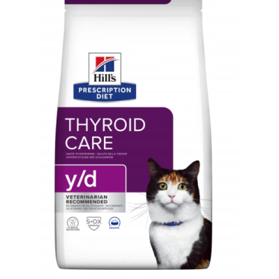 Корм для кошек Hills Diet Cat Prescription Diet y/d Thyroid Care 1,5кг