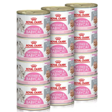 Влажный корм для кошек Royal Canin Mother & Babycat Ultra Soft Mousse 195 г х12 шт 