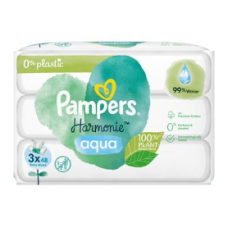 Влажные салфетки Pampers Harmonie Aqua 144 шт  