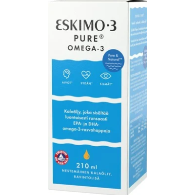 Чистый рыбий жир Eskimo-3 Pure Omega3 210мл