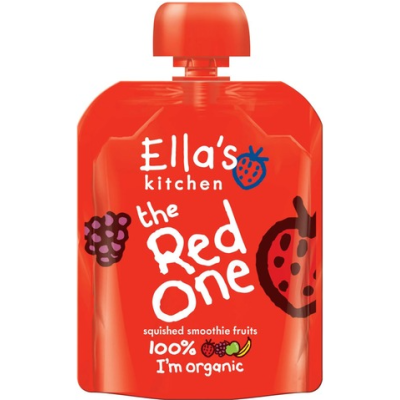 Органическое фруктовое смузи Ella's Kitchen The Red One 90г с 6 месяцев 