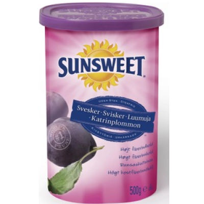 Сладкие сливы без косточек Sunsweet 500г в банке