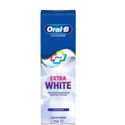 Зубная паста Oral-B Complete Extra White 75мл