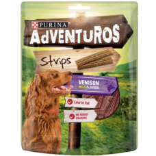 Лакомства для собак со вкусом косули Purina Adventuros Strips 90г в полосках