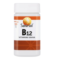 Витаминная пищевая добавка Sana-sol Vitamin B12 100шт