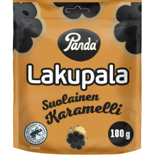 Лакричные конфеты соленые Panda Lakupala suolainen karamelli 180г  