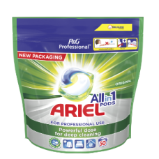 Кaпcулы для cтирки  Ariel Allin1 Regular Pods 50шт