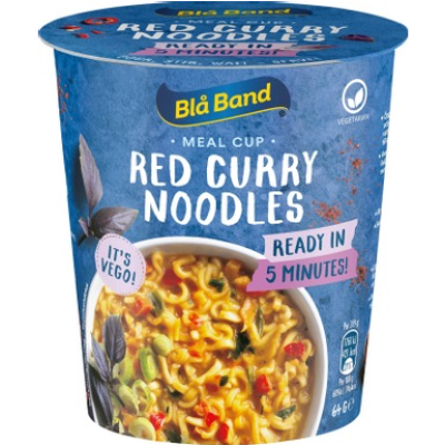 Готовая паста Bla Band Meal Cup Red Curry Noodles 64г