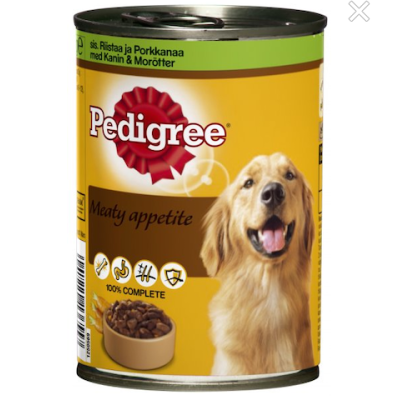 Консервы для взрослых собак Pedigree Meaty Apetite 400г мясо