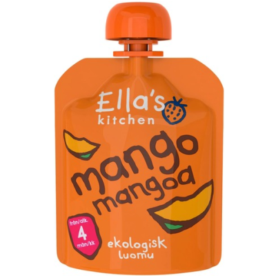 Органическое фруктовое пюре Ella's Kitchen Mango 70г с 4 месяцев