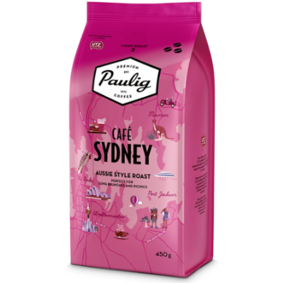 Кофе в зернах Paulig Sydney 450г UTZ