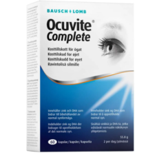 Витамины для глаз Ocuvite Complete 60 капсул