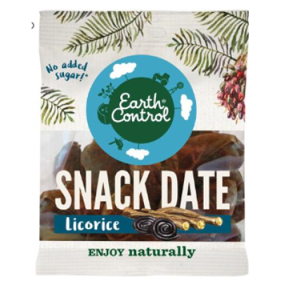 Финики с лакрицей Earth Control Snack 150г