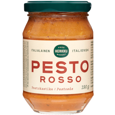 Итальянский красный соус песто Herkku Pesto Rosso 190г