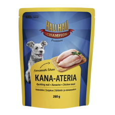 Куриная мука для собак Hau-Hau Champion Kana-Ateria 260г