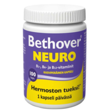 Витамины группы B (B1, B6, B12) для поддержки нервной системы Bethover Neuro 100 таб 