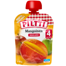 Фруктовое пюре Piltti Mangoinen 90 г манго с 4 месяцев