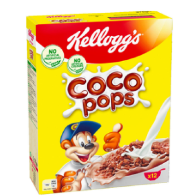 Рисовые шарики KELLOGG Coco Pops 375г