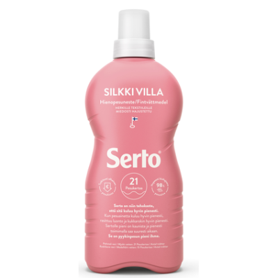 Жидкий порошок Serto SilkkiVIlla 750мл для шелка и шерсти