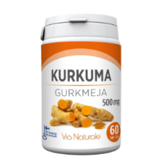 Куркума Kurkuma Via Naturale 500 mg 60таб