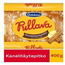 Пирог с корицей и сливочным маслом Oululainen Pullava Kanelitaytepitko 400г