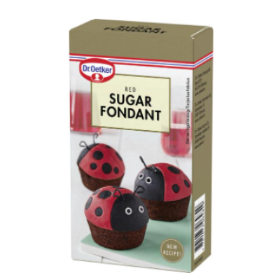  Красная сахарная масса Dr. Oetker Sugar Fondant 250г