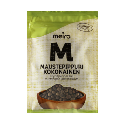 Перец целый Meira Maustepippuri kokonainen 50г