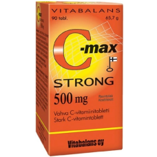 Витамины Vitabalans C-Max Strong 500мг Vahva C-Vitamiinitabletti 90шт