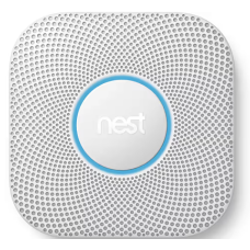 Детектор пожара и угарного газа Google Nest Protect питание от батареек