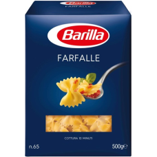 Паста Barilla Farfalle из твердых сортов пшеницы 500 г