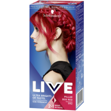 Краска для волос Schwarzkopf LIVE Ultra Brights Pillar Box Red №92