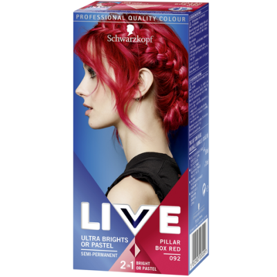 Краска для волос Schwarzkopf LIVE Ultra Brights Pillar Box Red №92