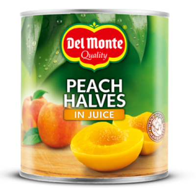 Половинки персика в соке Del Monte 825г