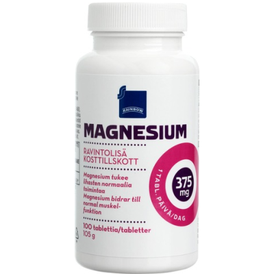 Пищевая добавка с магнием Rainbow Magnesium 100 таб