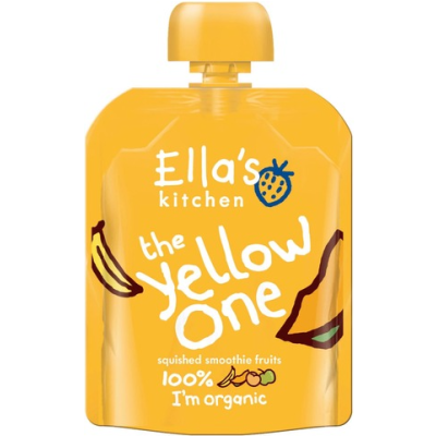 Органическое фруктовое смузи Ella's Kitchen The Yellow One 90г с 6 месяцев