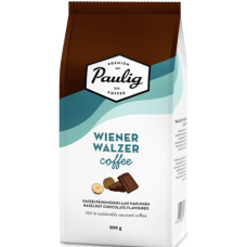 Молотый кофе Paulig Wienerwalzer Coffee 200г со вкусом лесного ореха и шоколада