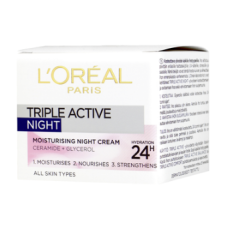 Активный увлажняющий ночной крем L'Oreal Paris Triple Active 50 мл